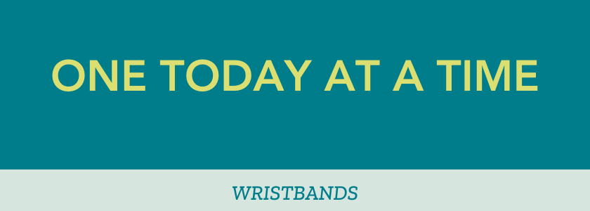 One Today at a Time Wristbands – The Best Today Brand