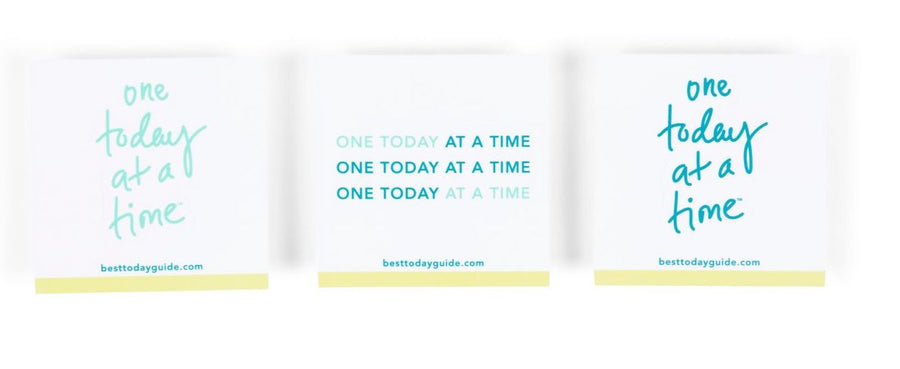 One Today at a Time Stickers